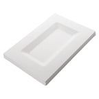 Soft Edge Platter Long, 14 x 9.4 in. (36 x 2.4 cm)