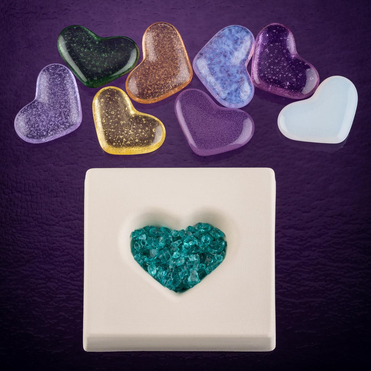 Heart Casting Mold, 3.9 x 3.5 in. (10 x 9 cm)