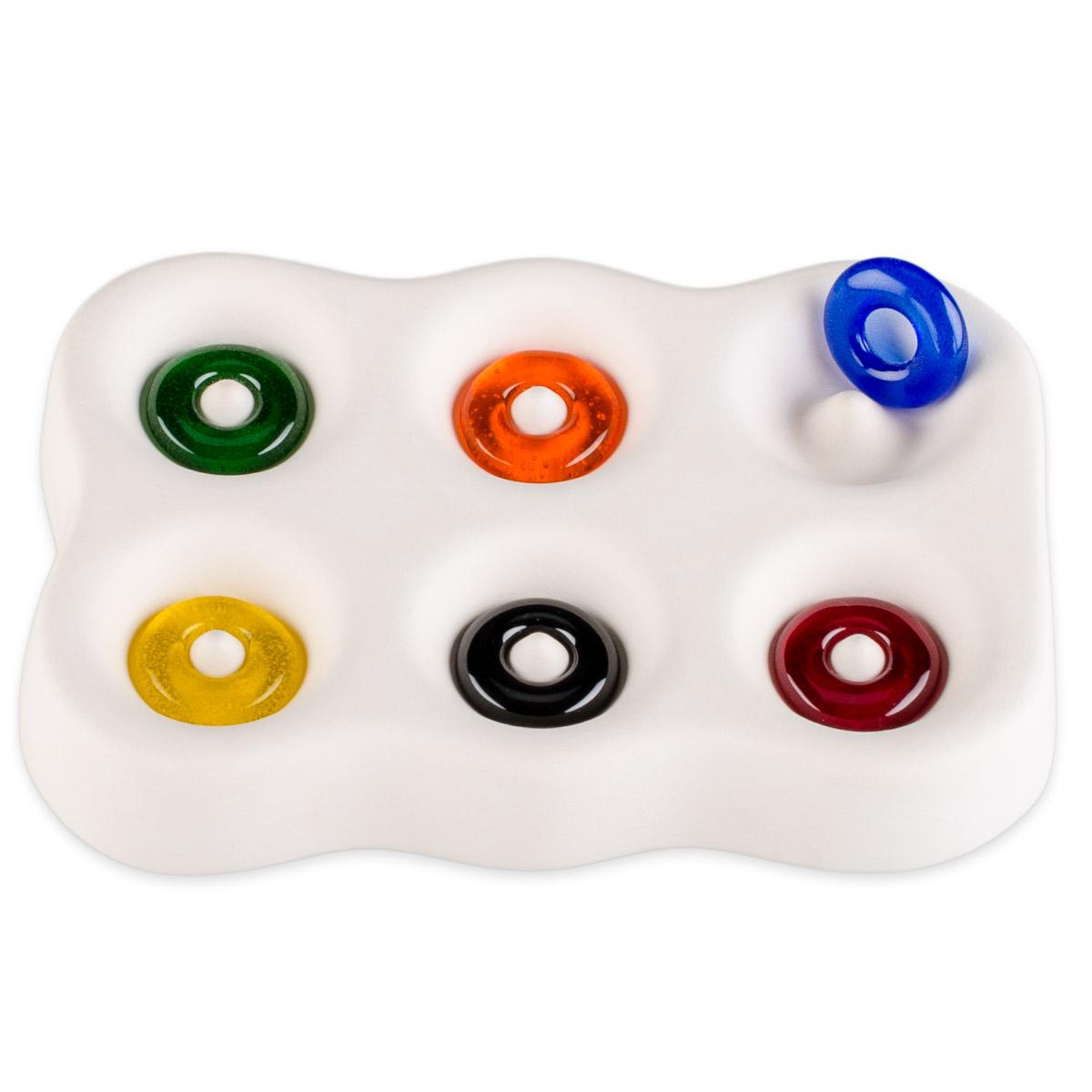 Small Ring Beads, 4 x 6 x 1 in. (10 x 15 x 2.5 cm)