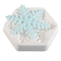Snowflake - December 2017, 7 x 6 x 1 in. (18 x 15 x 2.5 cm)