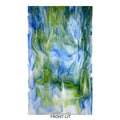 Clear Transparent, Royal Blue Transparent, Spring Green Transparent, White Opalescent, 3+ Color Mix, Double-rolled, 3mm, Fusible