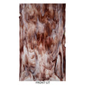 Clear Transparent, White Opalescent, Deep Plum Transparent, 3+ Color Mix, Double-rolled, 3 mm, Fusible