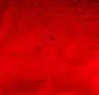 Dichro on Clear, Cyan/Dk Red Transparent, Thin-rolled, 2 mm, Fusible, 3 x 3 in.