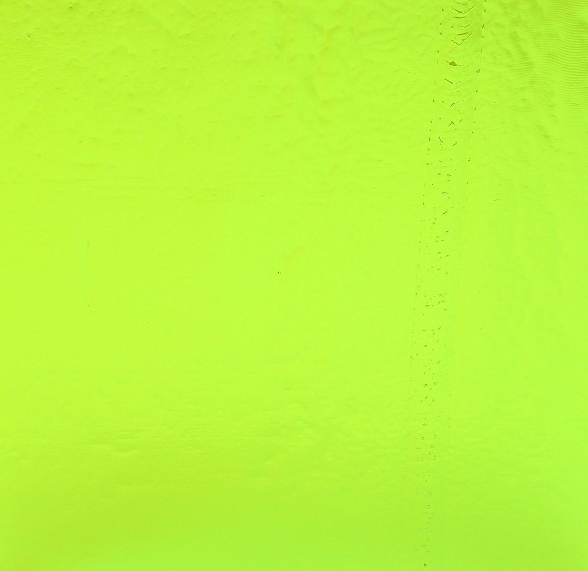 Dichro on Black, Green/Magenta Opalescent, Thin-rolled, 2 mm, Fusible, 3 x 3 in.