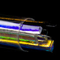 Sizzle Stix, Clear & Black, Rainbow, 3mm and 6mm, 14 piece