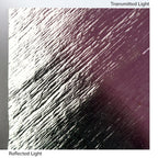 Dichro on Clear, Silver Transparent, Thin-rolled, 2 mm, Fusible, 3 x 3 in.