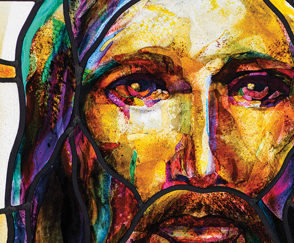 portrait of Jesus by artist Tim Carey
