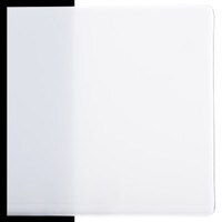 Opaque White Opalescent, Non-Fusible, Thin-rolled, 2 mm, Color Sample, 2x2 in.