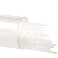 Opaque White Opalescent, Stringer, 0.5 mm, Fusible