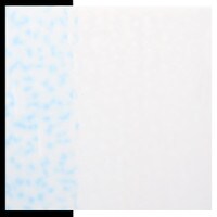 Lacy White Opalescent, Single-rolled, 3 mm, Fusible