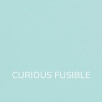 Robin's Egg Blue Opalescent, Double-rolled, 3 mm, Curious Fusible