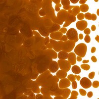 Burnt Orange Opalescent, Coarse Frit, Fusible