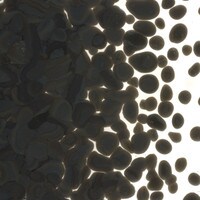 Deep Gray Opalescent, Coarse Frit, Fusible