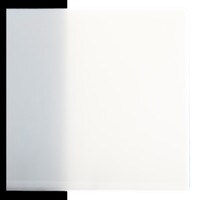 Warm White Opalescent, Non-Fusible, Thin-rolled, 2 mm, Color Sample, 2x2 in.