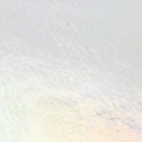 Reactive Ice Transparent, Non-Fusible, Double-rolled, Iridescent, rainbow, 3 mm, Color Sample, 2x2 in.