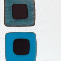 Reactive Ice Transparent, Non-Fusible, Thin-rolled, 2 mm, Color Sample, 2x2 in.