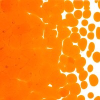 Light Orange Striker Transparent, Coarse Frit, Fusible