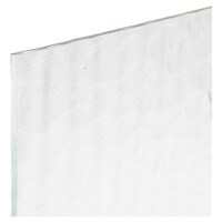 Clear Transparent, Non-Fusible, Single-rolled, 3 mm, Color Sample, 2x2 in.