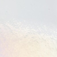 Clear Transparent, Non-Fusible, Double-rolled, Iridescent, rainbow, 3 mm, Color Sample, 2x2 in.