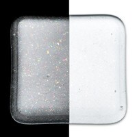 Clear Transparent, Iridescent, Rainbow, Fine Frit, Fusible