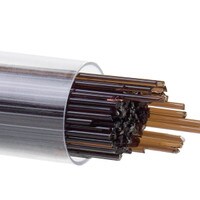 Dark Rose Brown Transparent, Stringer, 1 mm, Fusible