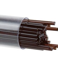 Dark Rose Brown Transparent, Stringer, 2mm, Fusible