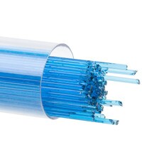 Turquoise Blue Transparent, Stringer, 1 mm, Fusible