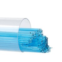 Turquoise Blue Transparent, Stringer, 0.5 mm, Fusible