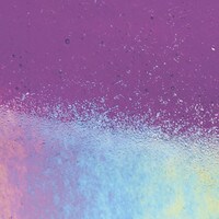 Violet Transparent, Non-Fusible, Double-rolled, Iridescent, rainbow, 3 mm, Color Sample, 2x2 in.