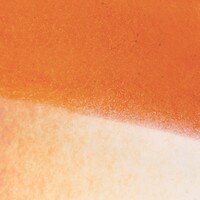 Sunset Coral Transparent, Non-Fusible, Double-rolled, Iridescent, rainbow, 3 mm, Color Sample, 2x2 in.