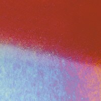 Carnelian Transparent, Non-Fusible, Double-rolled, Iridescent, rainbow, 3 mm, Color Sample, 2x2 in.