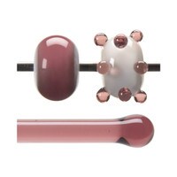 Light Plum Transparent, Rod, 5 mm, Fusible