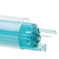 Light Aquamarine Blue Transparent, Stringer, 1 mm, Fusible