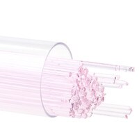 Erbium Pink Tint, Stringer, 1 mm, Fusible