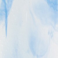 Clear, Egyptian Blue Opal 2-Color mix, Non-Fusible, Double-rolled, 3 mm, Color Sample, 2x2 in.