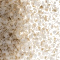 White, Dark Brown 2-Color Mix, Medium Frit, Fusible