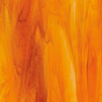 Yellow, Red 2-Color Mix, Non-Fusible, Double-rolled, 3 mm, Color Sample, 2x2 in.