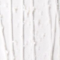 Vanilla and White Frit, Vanilla and White Streamers Clear Base Collage, Non-Fusible, Single-rolled, 3 mm, Color Sample, 2x2 in.