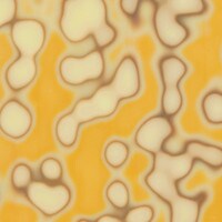 Toffee Opalescent Mottle, Single-rolled, 3 mm, Color Sample, 3x5 in.