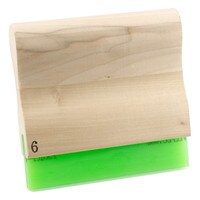 Screen Printing Squeegee, 6", 70 durometer blade