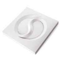 Yin-Yang Plate, 11.4 in (29 cm), Slumping Mold