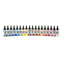 Color Line, Basic set, 18 x 2.2 oz (62 g), 1 Tip Set, 1 Empty Bottle for Mixing