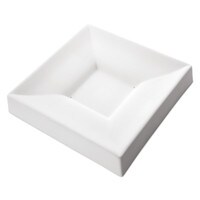 Square Bowl, Double Curve, 11.8 in (30 cm), Slumping Mold