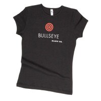 Bullseye Glass Logo T-Shirt, Women's Black MISC, Shirt, Miscellaneous