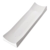 Medium Channel Plate, 17.1 x 4.8 in (44 x 12 cm), Slumping Mold