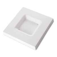 Mini Soft Edge Plate, 6.1 x 6.1 in (16 x 16 cm), Slumping Mold